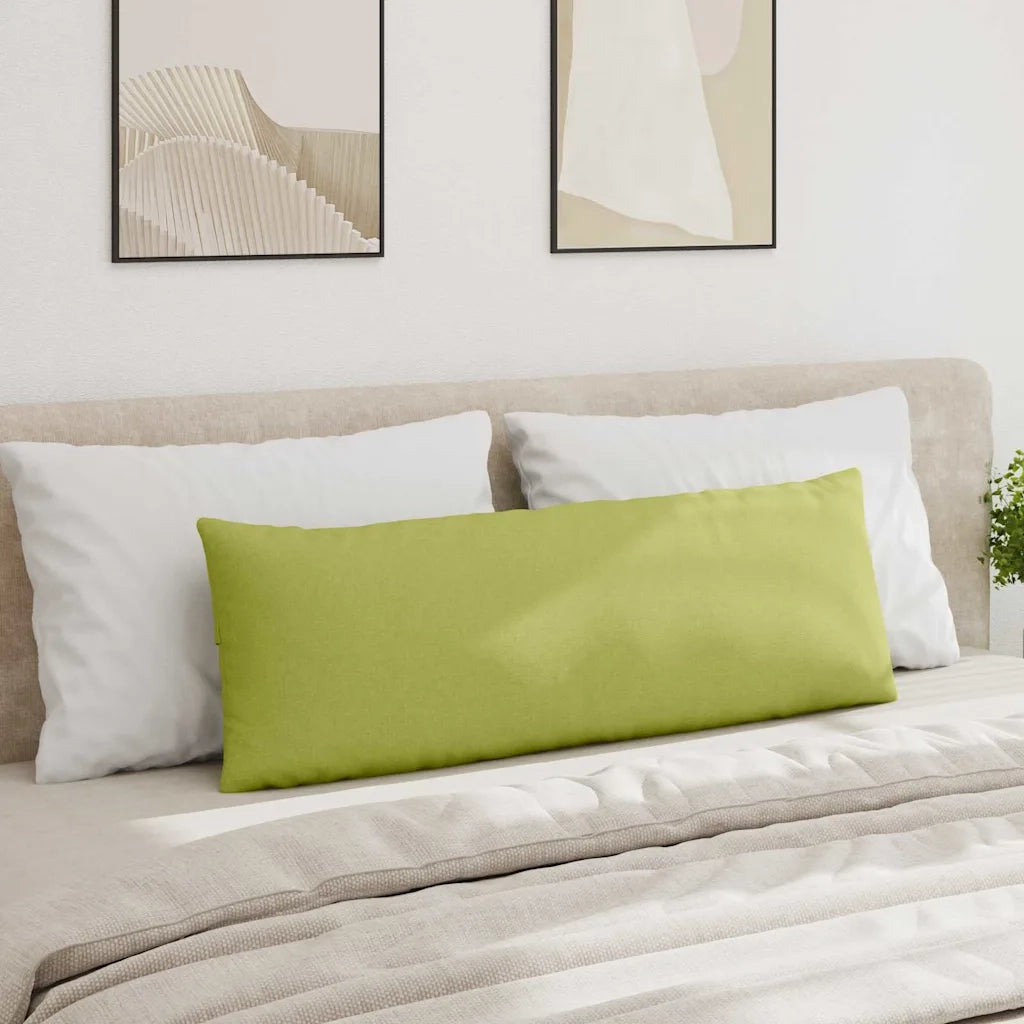 Cuscini da Divano 2 pcs Verde chiaro 120 x 40 cm Tessuto 42013792