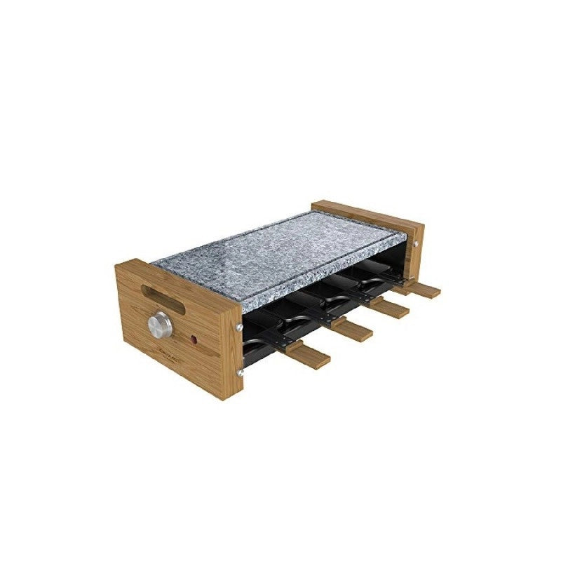 CECOTEC 03101 - Raclette Cheese&Grill 8600 Wood AllStone