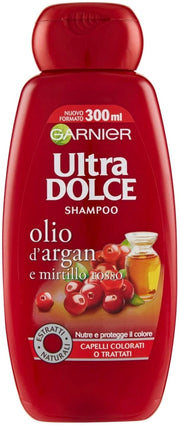 ULTRA DOLCE SHAMPOO OLIO DI ARGAN E MIRTILLO ROSSO 300 ML