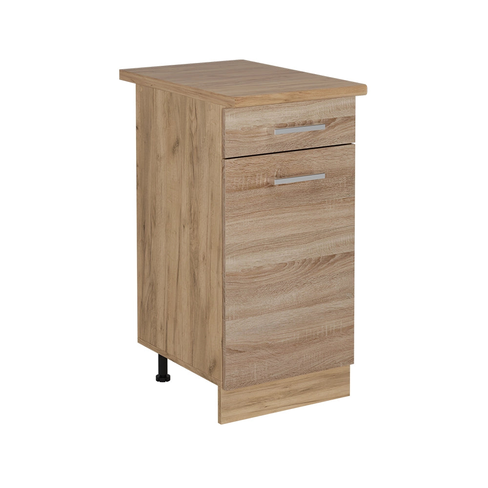 Vicco Mobiletto base per cucina Sonoma 40 cm , PL Rovere