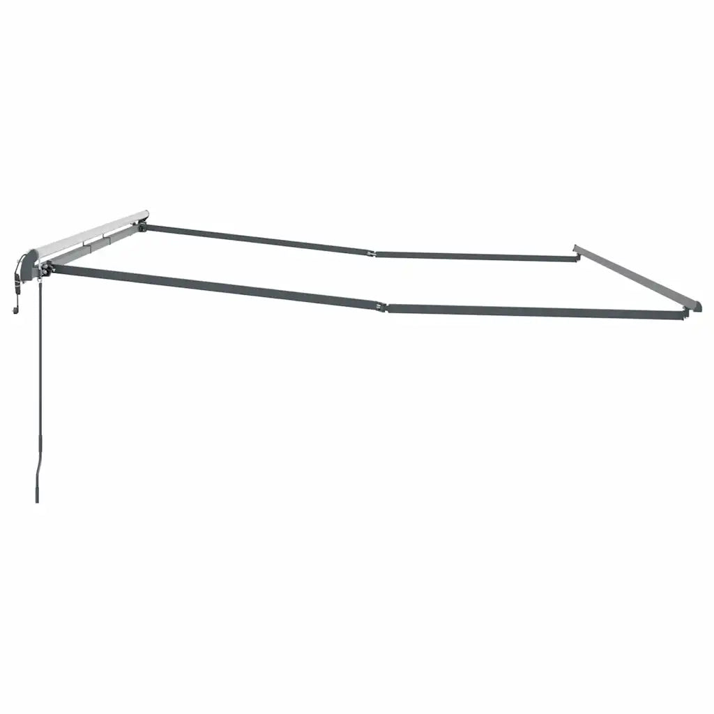 Tenda da Sole Antracite 5 x 3 m Metallo 313253
