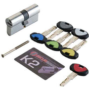 CILINDRO SAGOMATO 'K2' SECUREMME 70 mm (30+10+30) - SECUREMME
