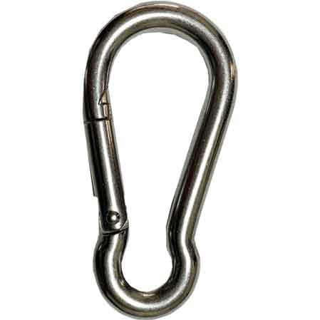 MOSCHETTONE POMPIERE INOX 60 mm