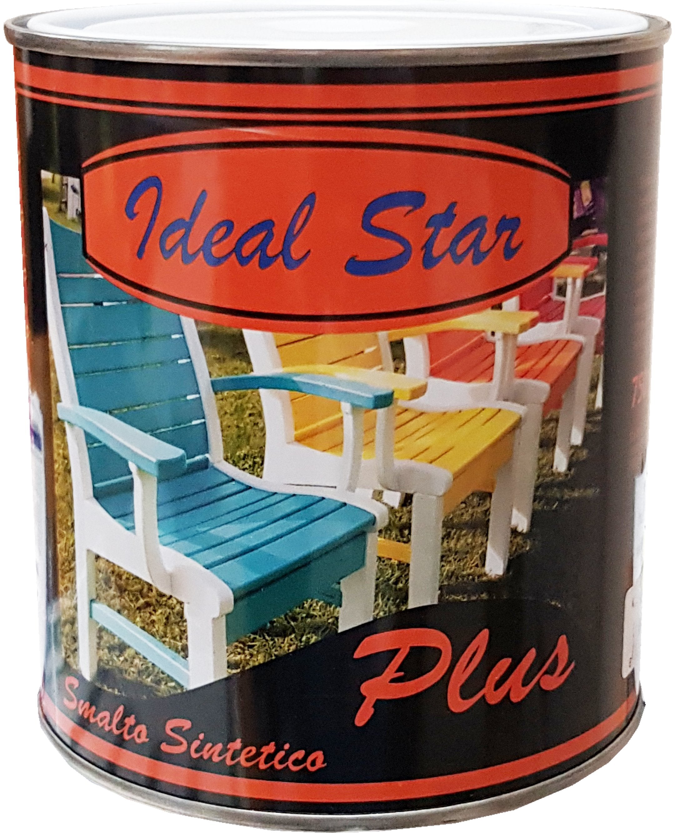SMALTO 'PLUS' IDEAL STAR 0,750 lt - Cuoio - IDEAL STAR