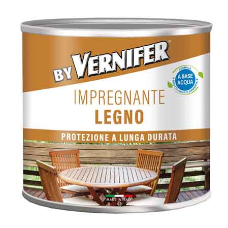 IMPREGNANTE ALL'ACQUA 'VERNIFER' 500 ml - Castagno - AREXONS