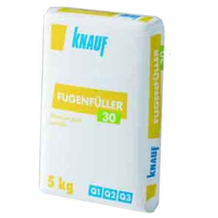 STUCCO IN POLVERE PER CARTONGESSO 'FUGENFUELLER 30' 5 kg - KNAUF