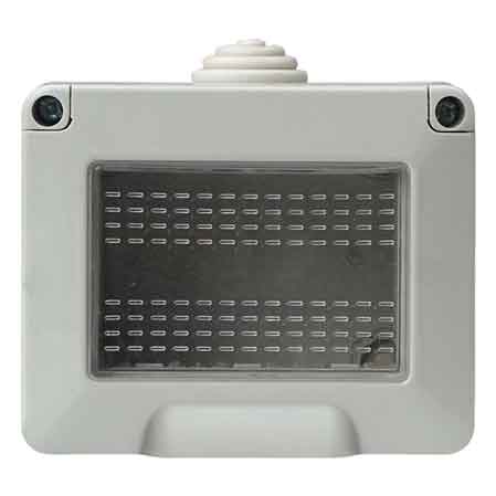 CONTENITORE DA PARETE PER APPARECCHI IP55 'STARLIGHT' 2 Posti - ELETTROIT