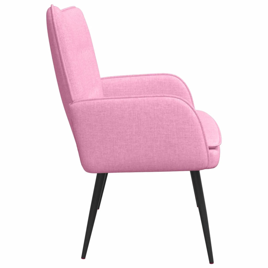 Divano a 2 Posti Rosa 115 x 61 x 87 cm Tessuto 42028912