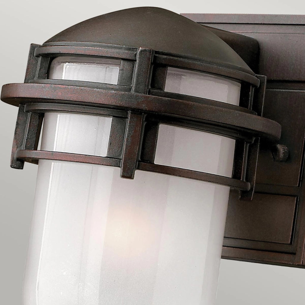 Applique esterno industriale vittoriano bronzo E27 60W Hinkley
