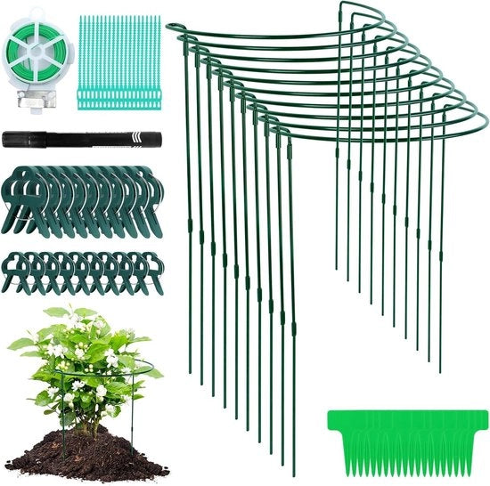 Supporti per piante di circa 40 cm di altezza regolabili - Set da 10
