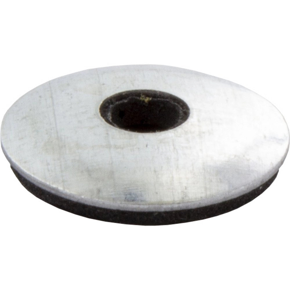 100pz rondella ferro tonda con guarnizione mm.6,7x22 zincata cod:ferx.20243