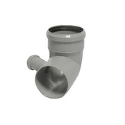 CURVA PP HTB CON ATTACCO BICCHIERE DESTRO VALSIR- Diam. 110/40- VALSI- pezzi 1