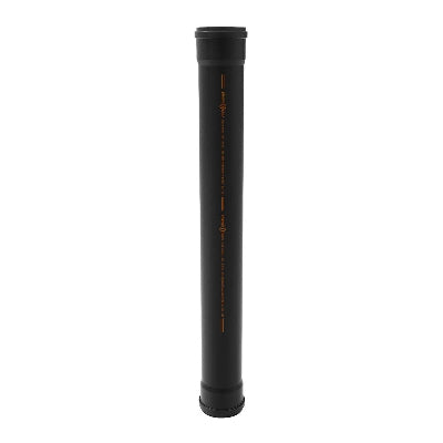 TUBO PHONO BLACK 2 BICCHIERE- Diam. 90 lungh. 2000- NICOL- pezzi 1