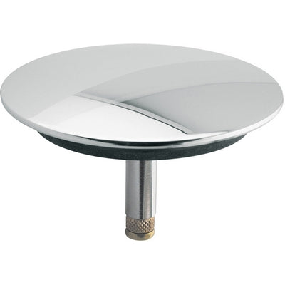 TAPPO SALTERELLO IN OTTONE CROMATO PER COLONNA VASCA- Diam. 70- DH- pezzi 1