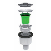 PILETTA DOCCIONE  FORO 90MM CON COPERCHIO INOX- BONOM- pezzi 1