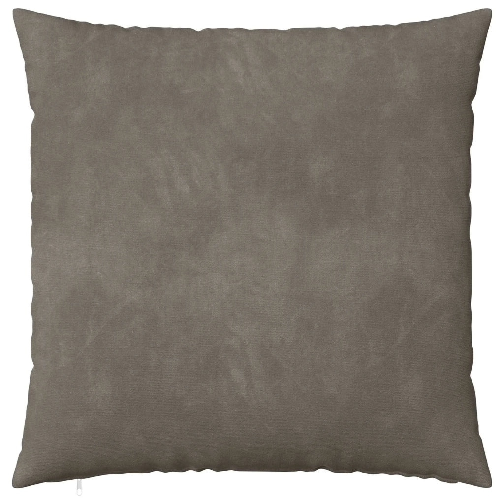 Federa 6 pcs HEERLEN Grigio Chiaro 80 x 80 cm Velluto 913524