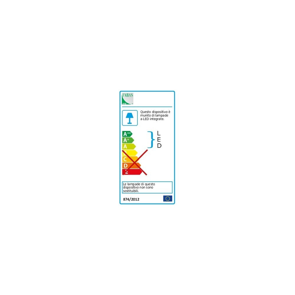 Plafoniera BARD a led moderna 39W Antracite 3394-61-282 Fabas Luce