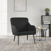 Poltrona Nera 63x76x80 cm Similpelle 351424