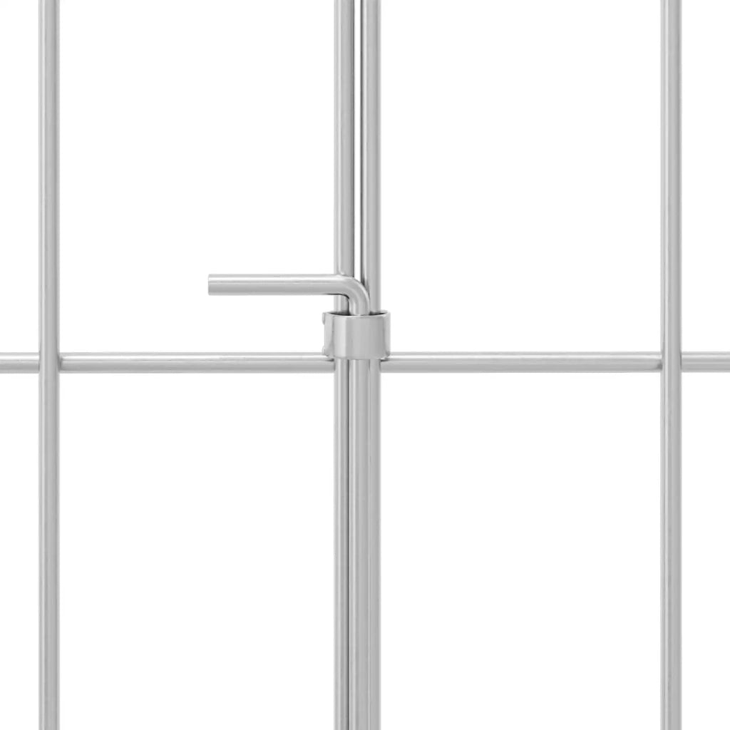 Recinzione da Giardino con Picchetti 48 pcs 75 x 50 cm Mesh 3438048
