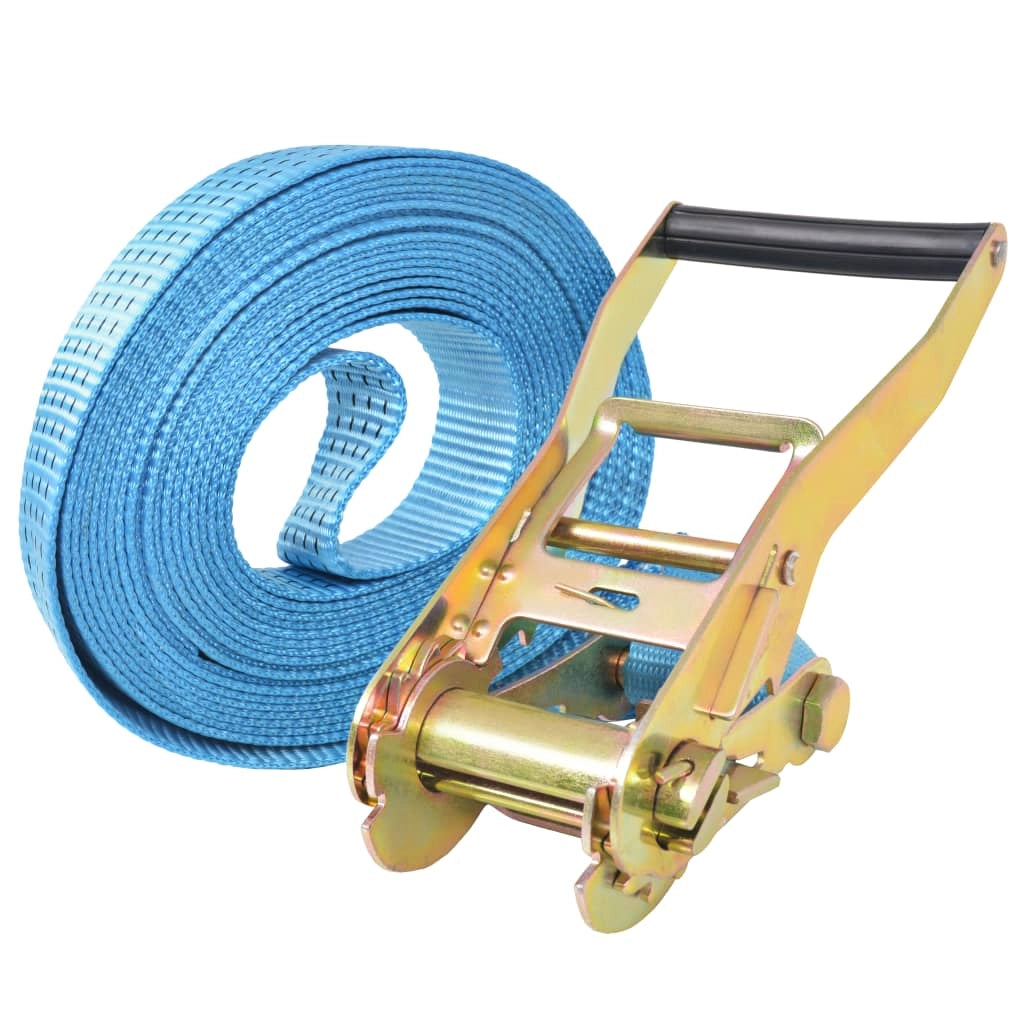 Cinghia di fissaggio a cricchetto a 4 pezzi 4 tonnellate 8 m x 50 mm blu trasporto 02_0003544