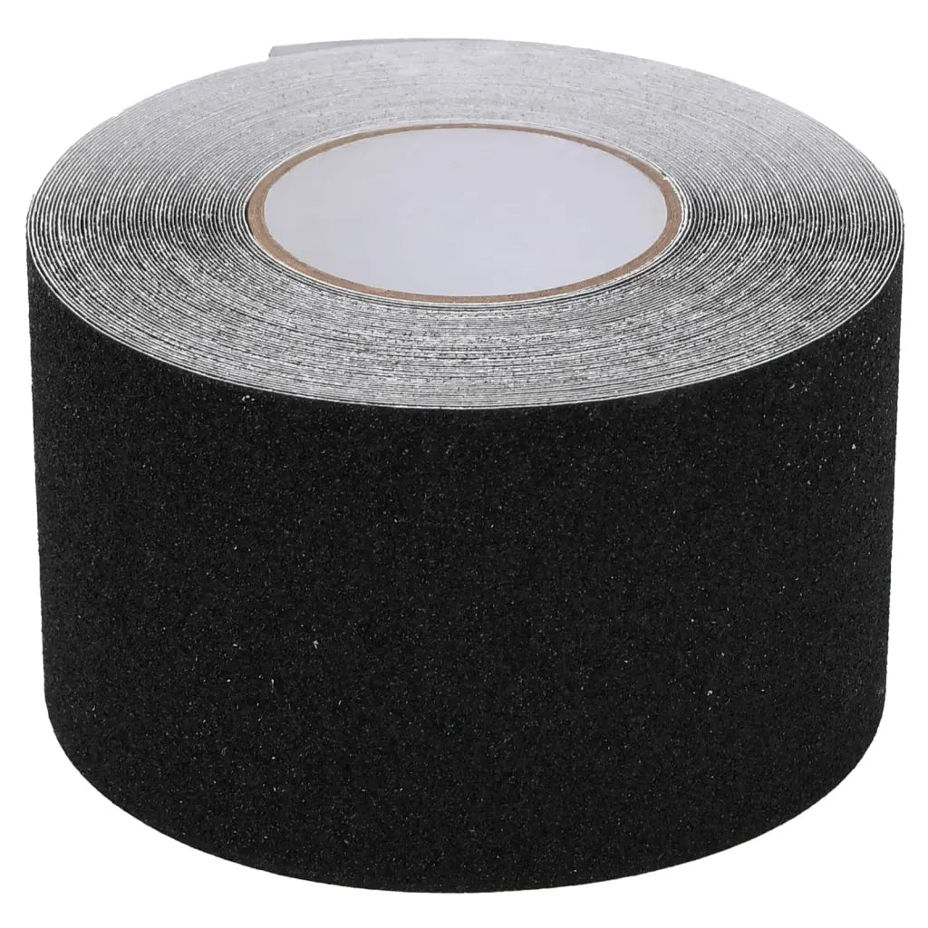 Nastro Antiscivolo Nero 0,1x20 m PVC