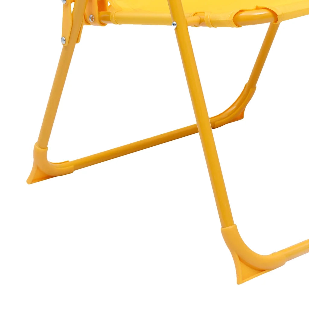 Set da Bistrot da Giardino | Set Salotto da Giardino per Bambini con Ombrellone Giallo