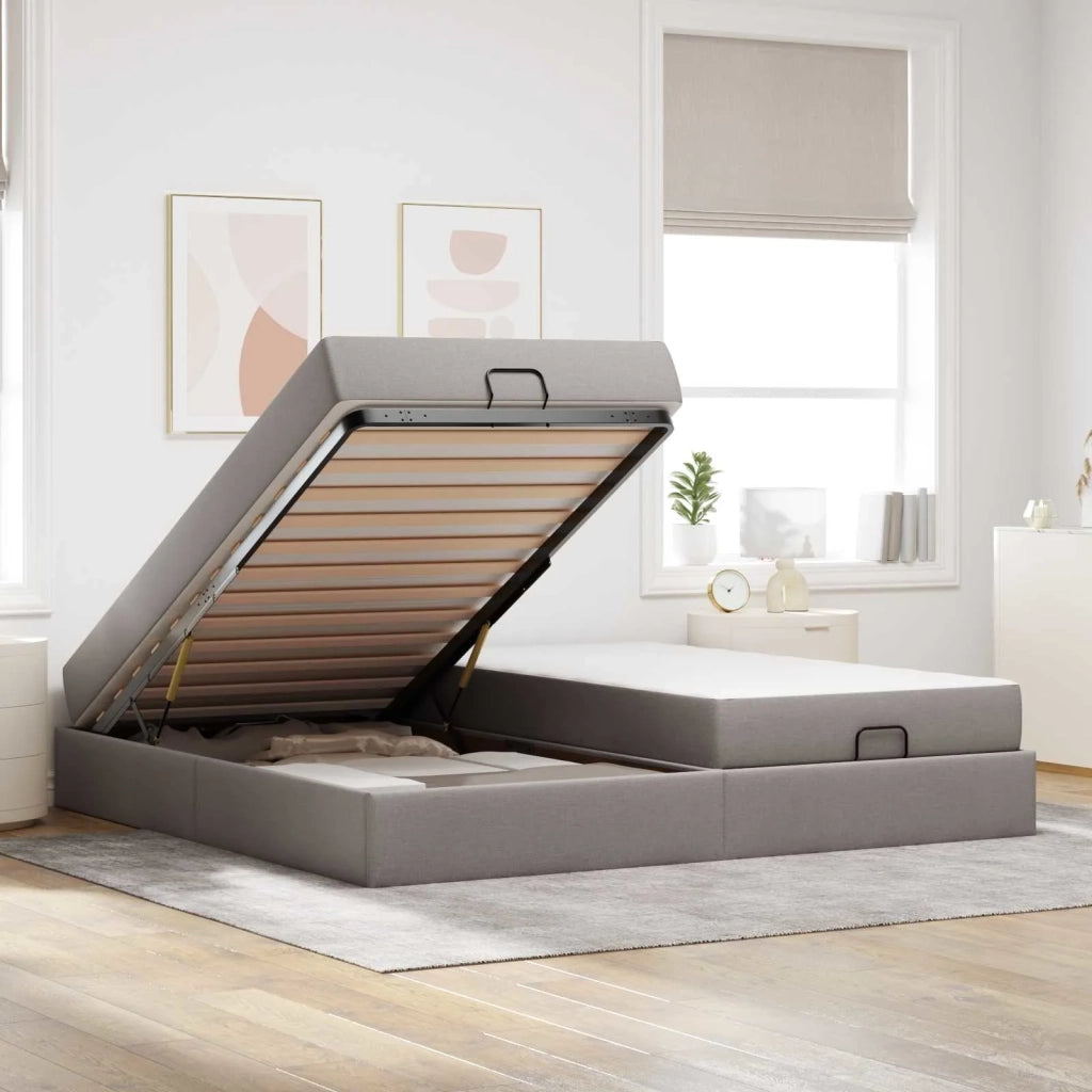 Struttura letto con materasso con materasso 2 pcs Talpa Tessuto 3399519