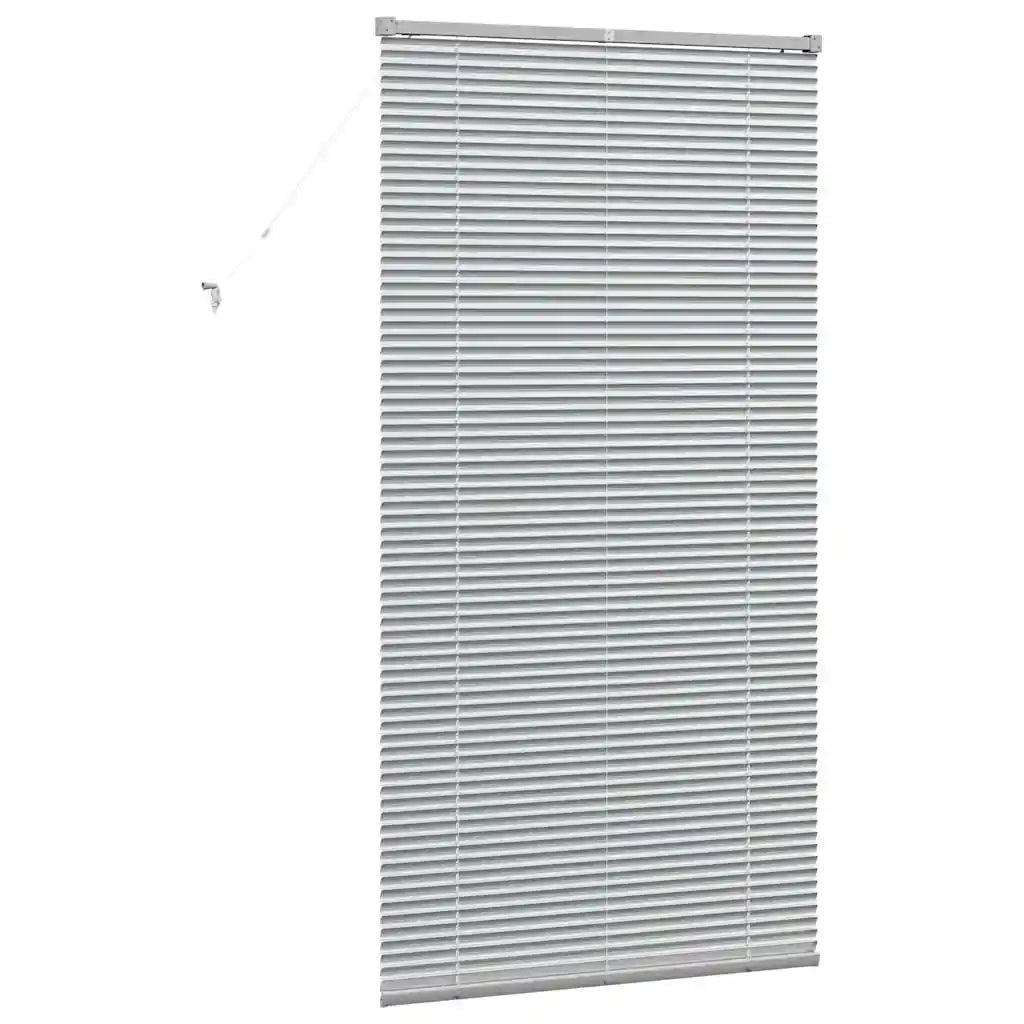 Tendaggi a Veneziana | Tenda a lamelle Argento 175 x 90 cm Alluminio