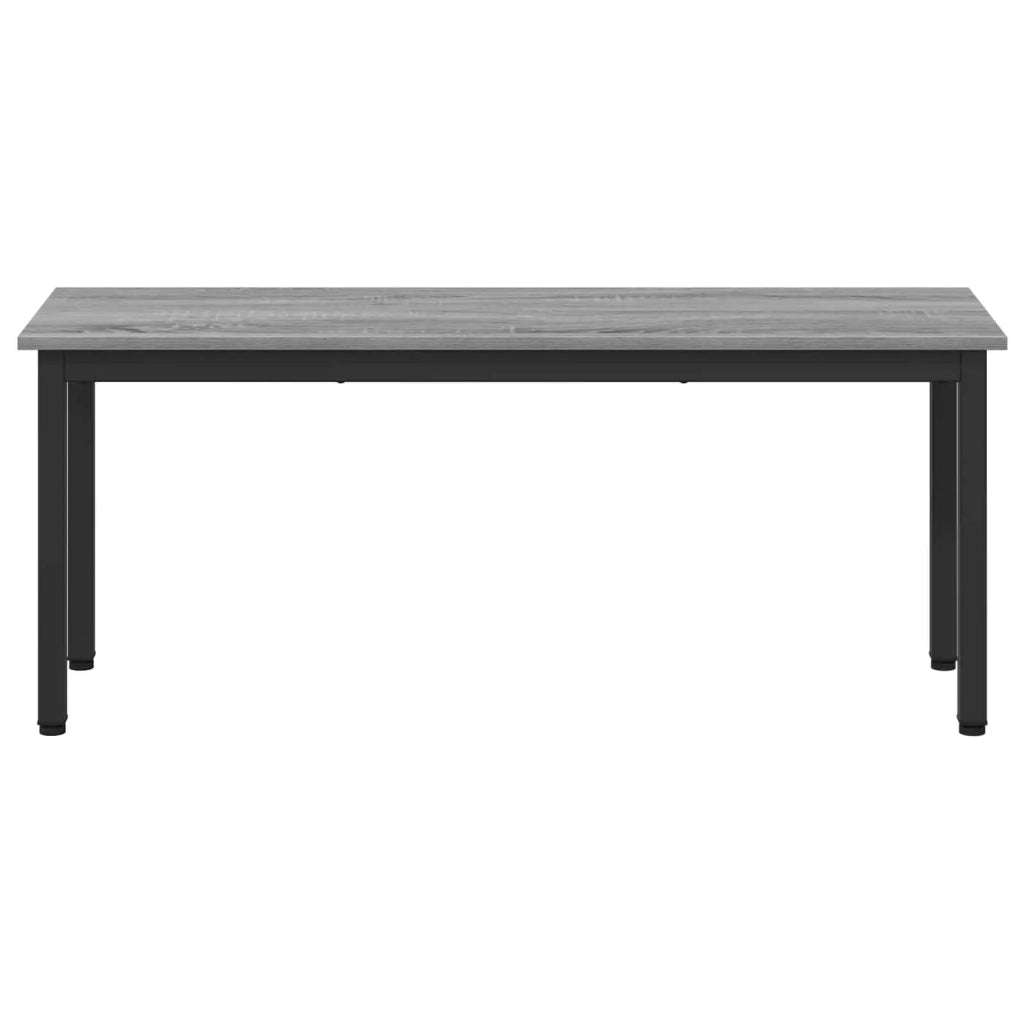 panchina Grigio Sonoma 110 x 35 x 45 cm Legno ingegnerizzato 892599