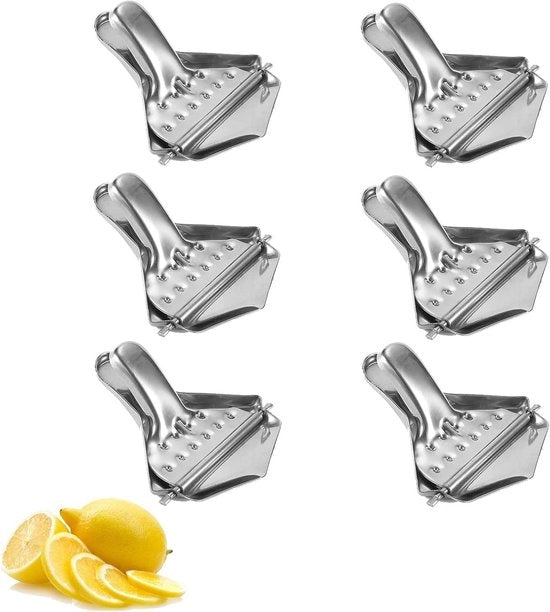 Citruspressa manuale in acciaio inossidabile - 6 pezzi