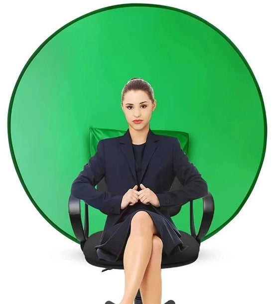 Telaio per Fotografia 142cm di Diametro - Portatile - Ripiegabile - Telaio di Fondale - Adatto per Fotografia - Cappa Elastica - Fondale