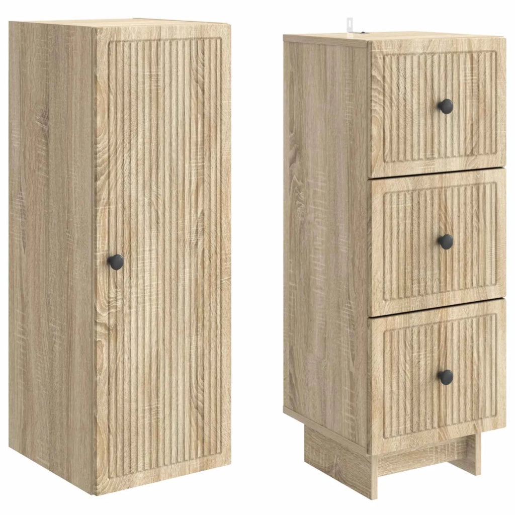 Set di armadi 2 pcs 33 x 34,5 x 90 cm Legno ingegnerizzato 3416387