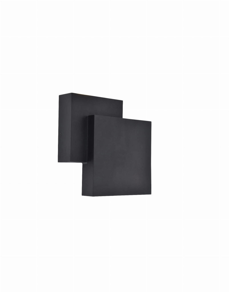 Applique esterna LED Rialto nera Lutec 14,8W 3000K IP44