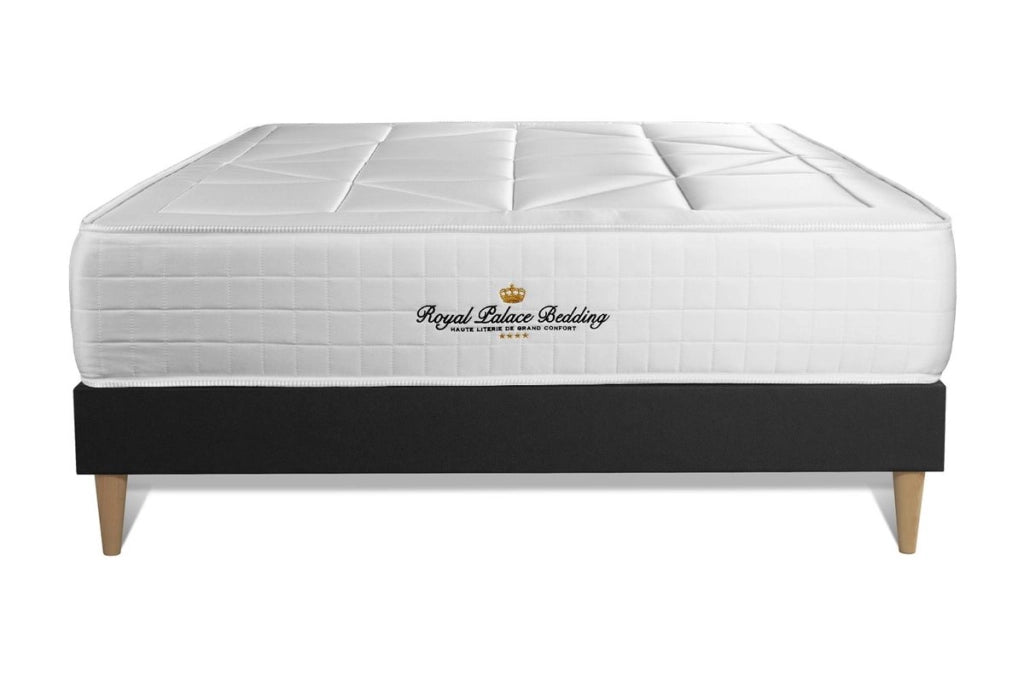 kit rete e materasso matrimoniale Windsor 180 x 190cm - Spessore : 26cm - memory foam e molle insacchettate - Bilanciato