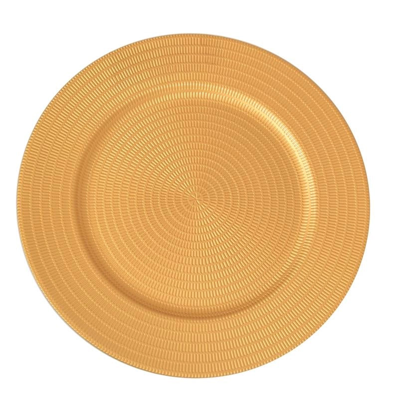 MA MAISON SOTTOPIATTO ELEGANCE COLORE GOLD NATALE - DIAMETRO 33 CM