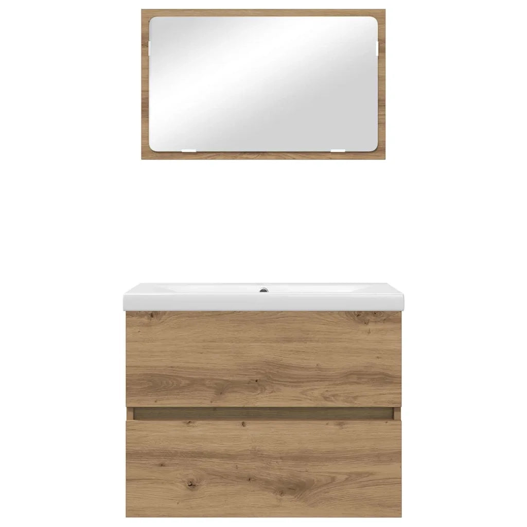 Set di mobili per il bagno 3 pcs Rovere artigianale 3393503