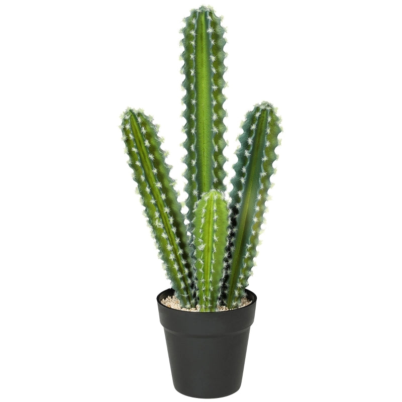 Pianta di cactus artificiale, 53 cm, piante artificiali in vaso per casa e ufficio