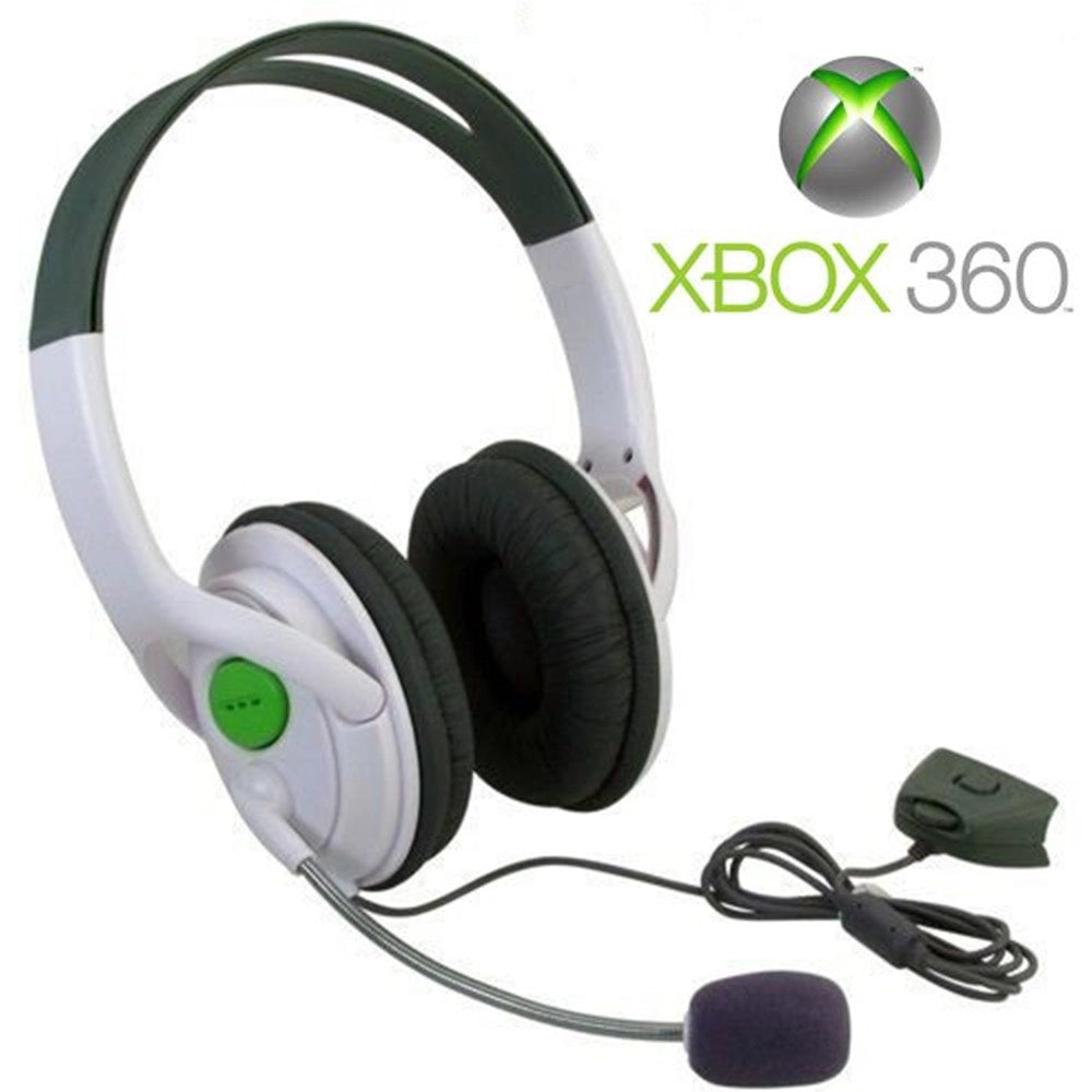 Trade Shop - Cuffie Cuffia Audio Microfono Headset Compatibili Per Xbox 360 Live Auricolare -