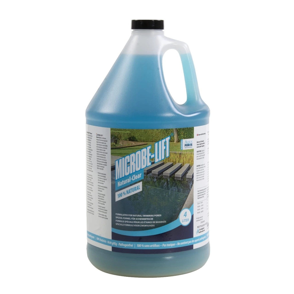 Microbe-Lift Natural Clear 4L - chiarificatore per laghetti balneabili