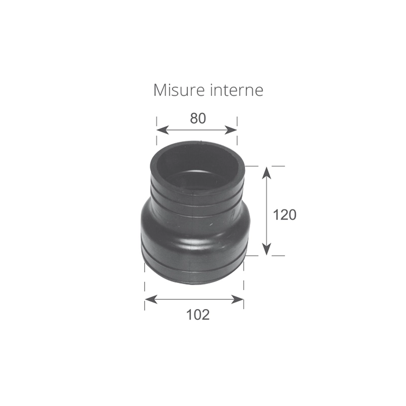MANICOTTO SCARICO EXHAUST SLEEVE COUPLING