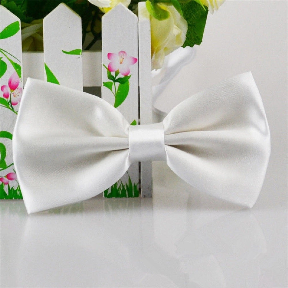 Trade Shop - Papillon Cravattino Bambino Seta Raso Bimbo Farfalla Per Cerimonie Vari Colori -