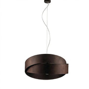 Sospensione Astro 2 Luci Marrone e Nero LuceArt Classic