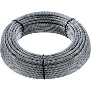 FUNE ACCIAIO ZINCATA MAXIROLL  D.MM  5 L. MT 100