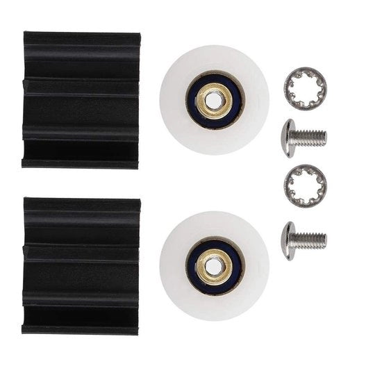 Kit di ricambio per ruota di serraggio per porticine esterne - 22 mm nylon - duraturo e leggero - per giardini e serra - installazione facile - lunga durata
