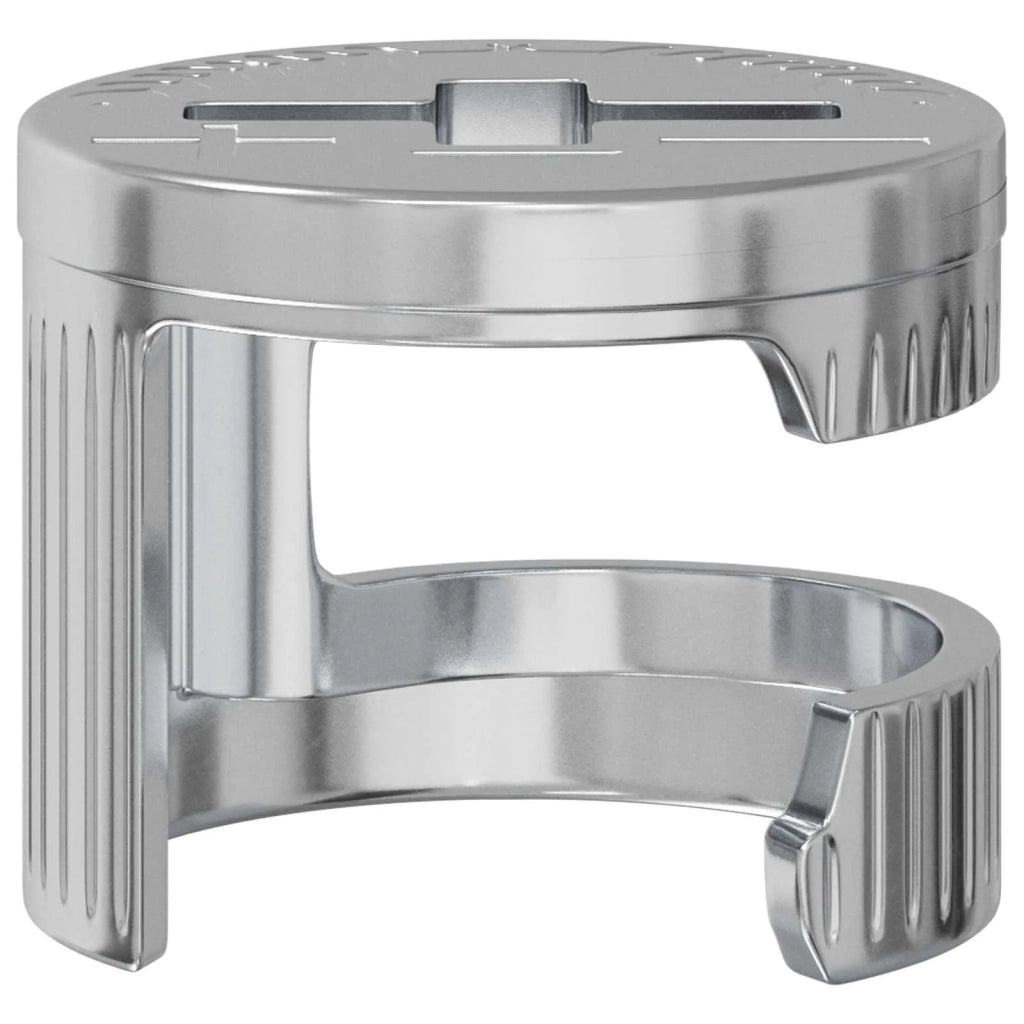 Dadi con bloccaggio a cam 2 pcs Argento 12 x 10 mm Metallo 864355