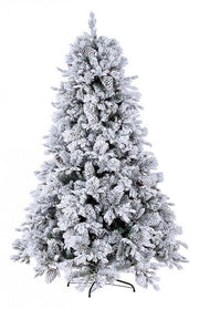 Albero di Natale Artificiale Innevato 240 cm 2513 Rami Verde