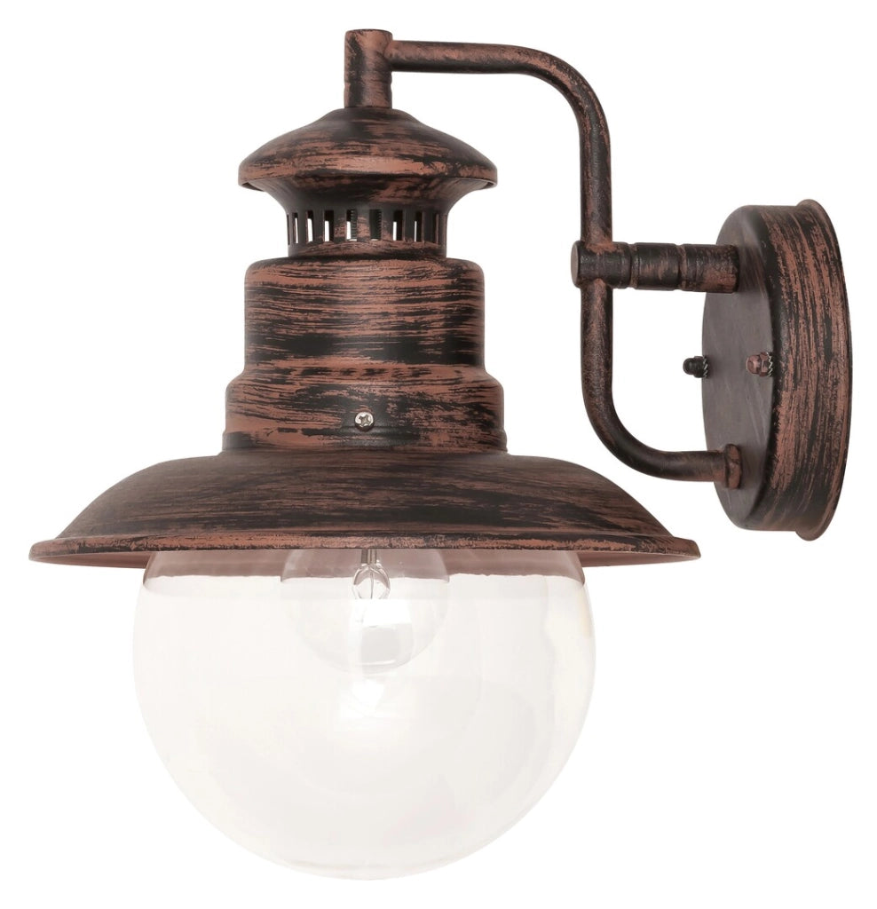 Applique esterna vintage Odessa E27 bronzo Rabalux