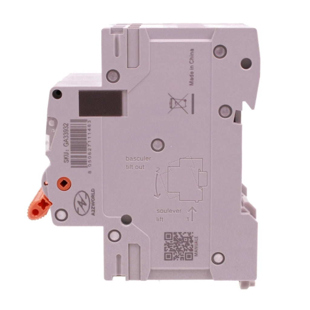 MCB Interruttore Magnetotermico Automatico Curva C 3P 3M 10000A AC 400V IP20 GYM9H, Accoppiabile Con Bobina di Sgancio GA01231 GA01232, Disponibili 16A 20A 25A 32A 40A 63A (C32A)