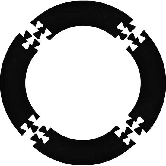 Tavolo da Darts con Protezione per Parete a Doppia Facia - Copertura - Materiale Schiuma - Dimensioni Standard - Impermeabile - Diametro 71 cm - Cintura per Tavolo da Darts
