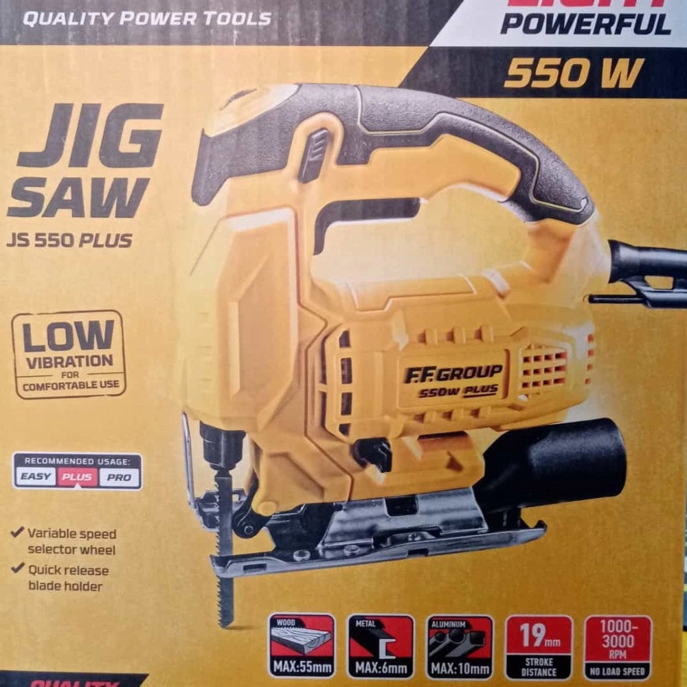 Ff group js 550 plus seghetto alternativo 400w per legno e ferro